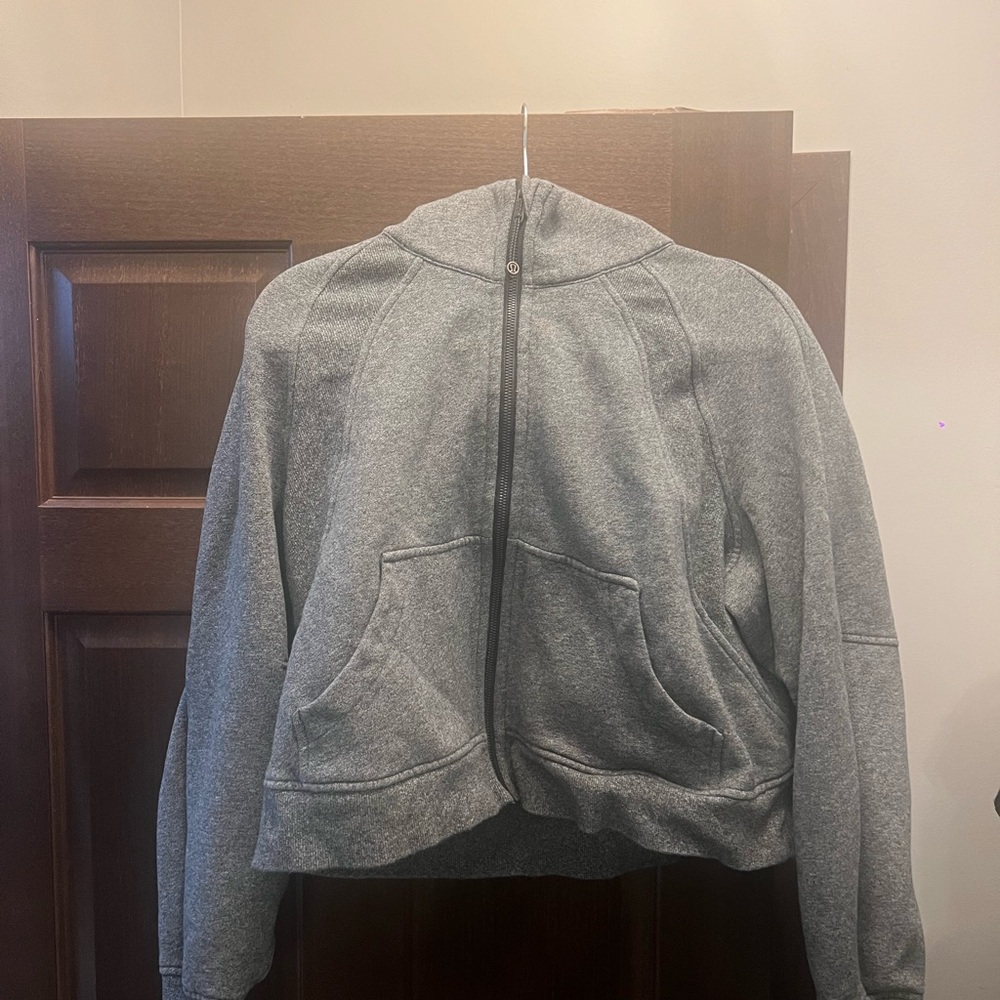 Scuba Oversized Full Zip Hoodie